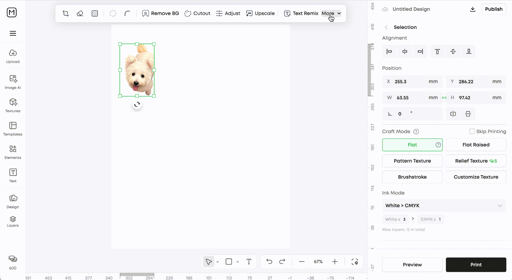 Offset Preview