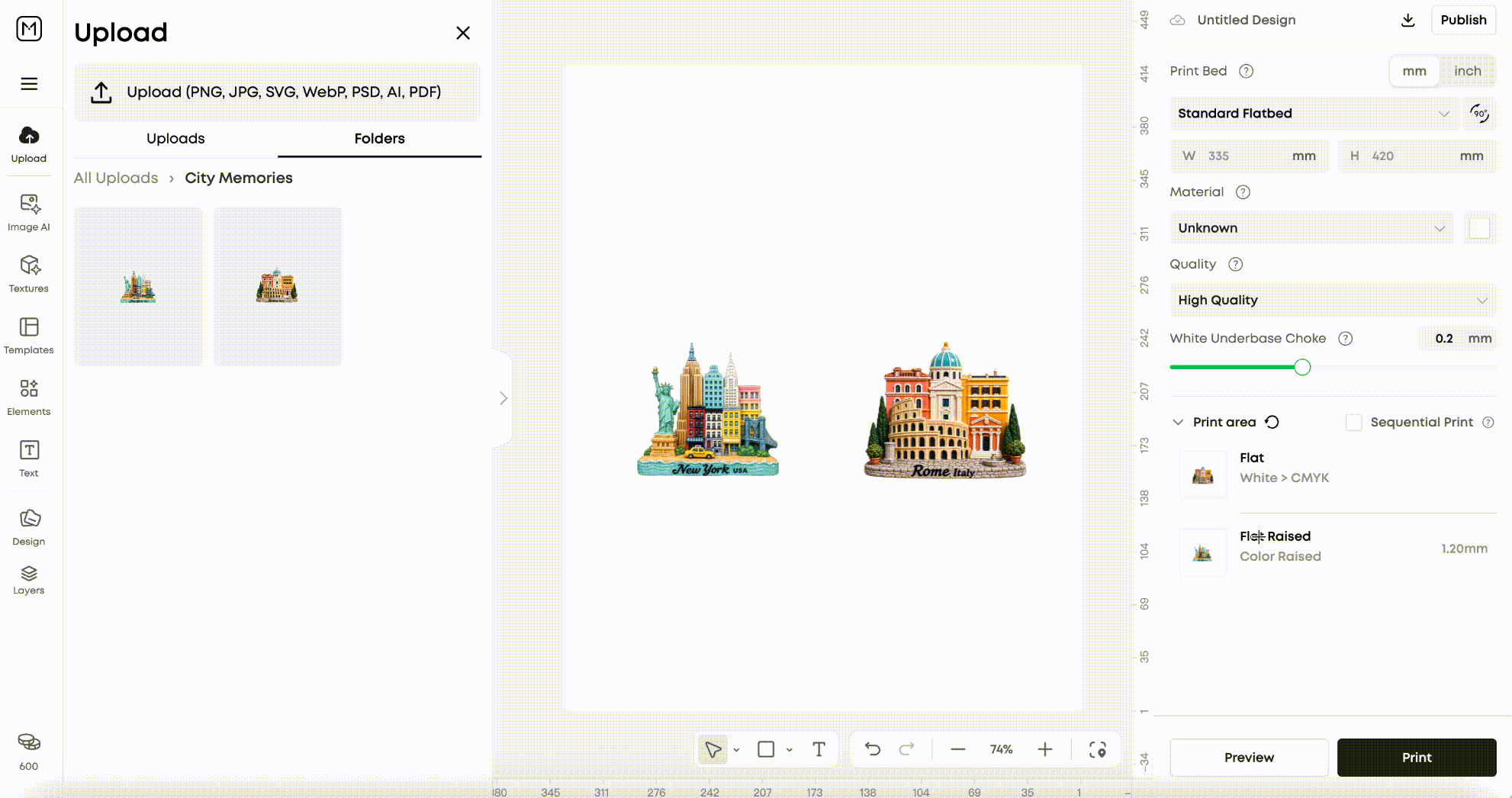 Craft Mode parameter reuse